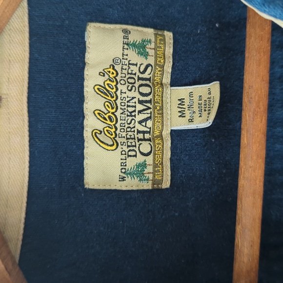 Cabela's Vintage Chamois - blue - Picture 2 of 4
